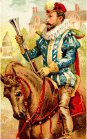 Cigarette card - Blunderbus
