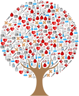 Medical Icons Tree