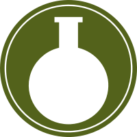 Round bottomed flask vectorized