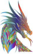 Prismatic Dragon Head
