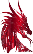 Crimson Dragon Head