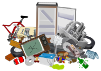 Garbage dump site