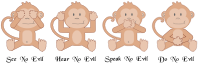 The Four Wise Monkeys