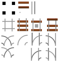 Railroad Track Tiles