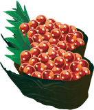 Salmon roe sushi (#1)
