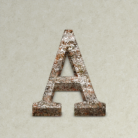 A embossed
