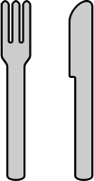 Knife and fork
