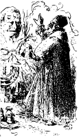 Rabbi Löw and Golem