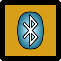 Bluetooth Enabled Icon [Umber]