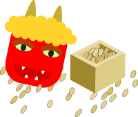 Demon at Setsubun