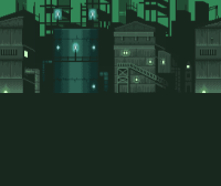 pixel city (animated)