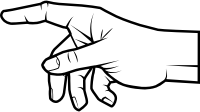 Pointing Finger (#8)