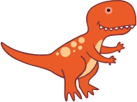 Dinosaur 3 T-Rex with Feet