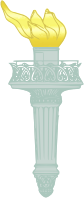 Liberty Torch colored