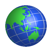 Oceania World Globe