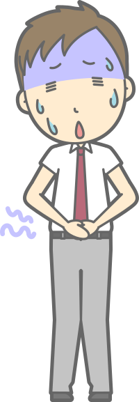 Sick Worker Man
