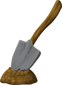Shovel in Dirt