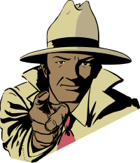 Pointing Detective - Colour Remix