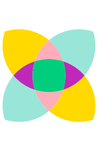 Geometric Flower Shape