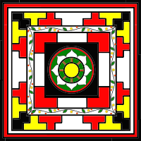Sarvatobhadra Mandala (All Auspicious Mandala)
