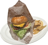 Hamburger in a Wraper