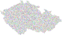 Czech Republic Love And Peace Colorful