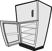 Empty Refrigerator