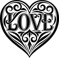 AI Generated Love Heart 3