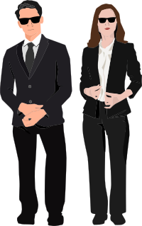 People In Black