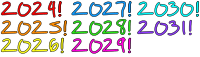 2025 2026 2027 2028 future years 
