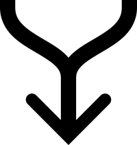 Combining Arrow Rounded