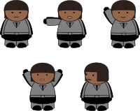 Heroine 6 poses