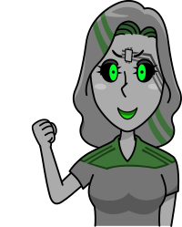 Evil Cyborg Lady