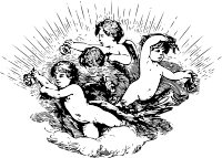 Cherubs In Cloud