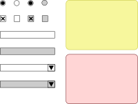 Web/GUI wireframing widgets