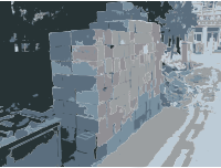 caochangdi brickpile