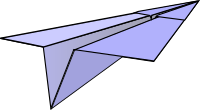 paper airplane