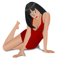 Lady in Red