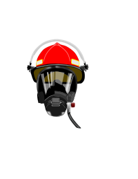 fire helmet/mask