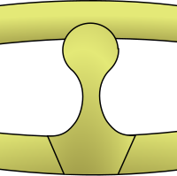 simple crown with one riser
