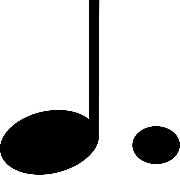 music dottednote