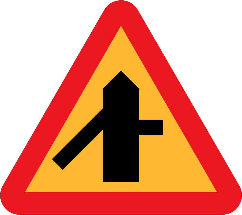 Roadlayout sign 4