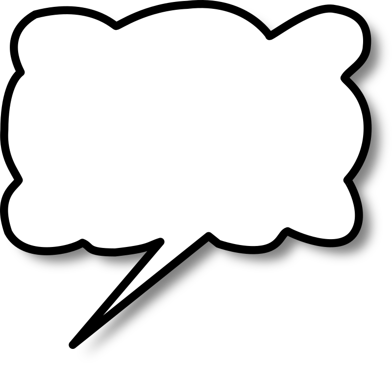 Callout cloud left
