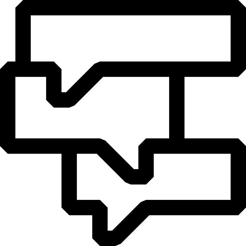 16x16px-capable, black and white icons