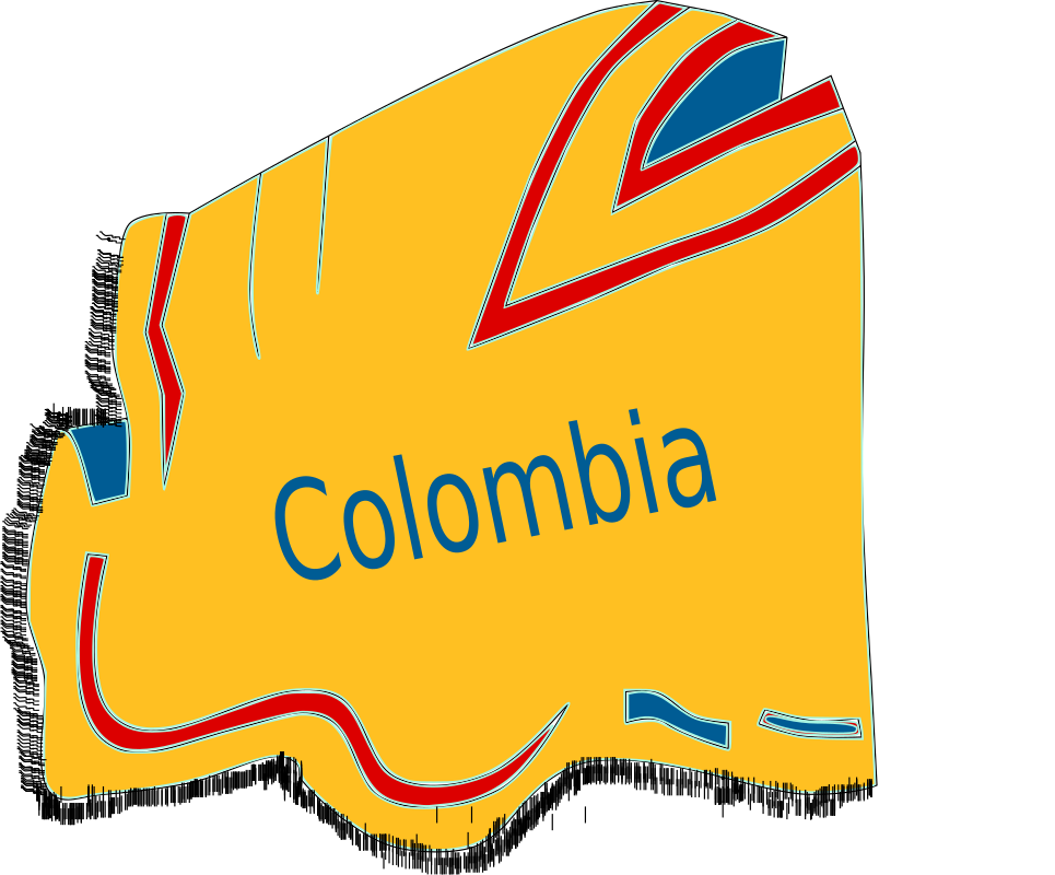poncho colombiano