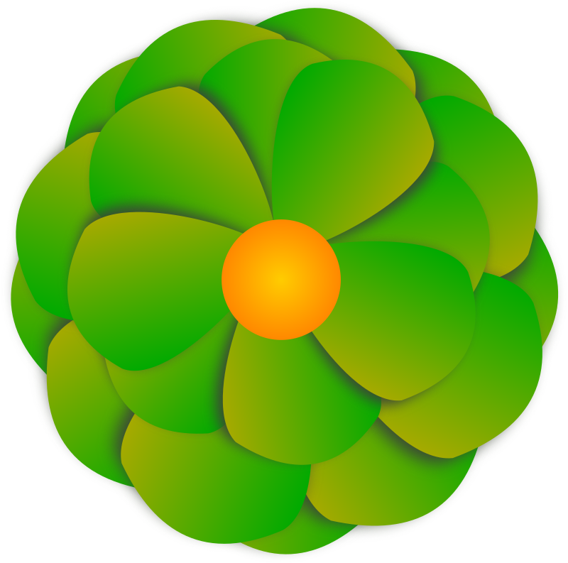 angolo aureo fiore