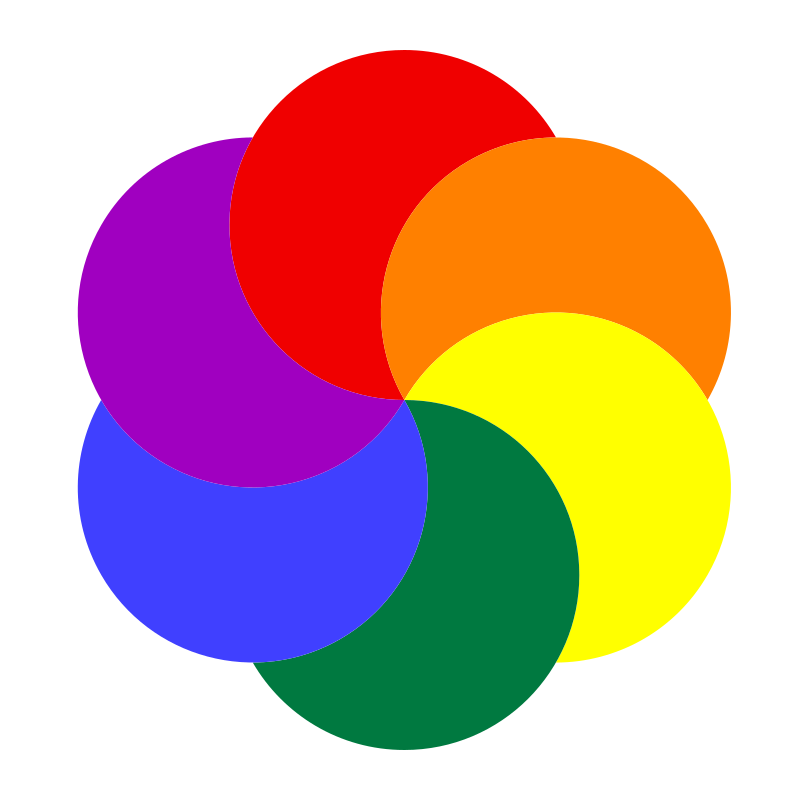Rainbow Partial Moons