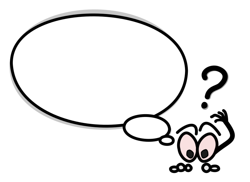 Bulle droite question