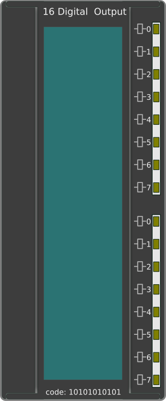 PLC 16 Digital Output