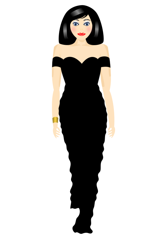Stylish in black